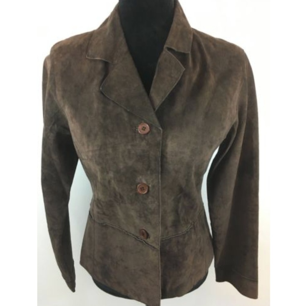 Brandon Thomas Suede Jacket Sz S